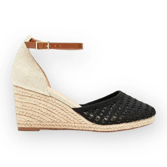 In Every Story Penningtons Wide Wedge Shoes Lace  Toe 9 - Picture 2 of 10